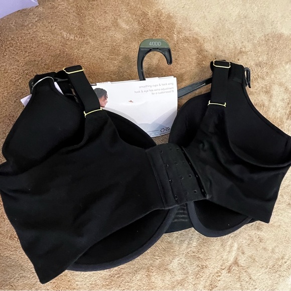 Joyspun 40DD Full Figure T-Shirt Bra Lot - Brand New With Tags - 3 Black & Brown - Picture 3 of 5